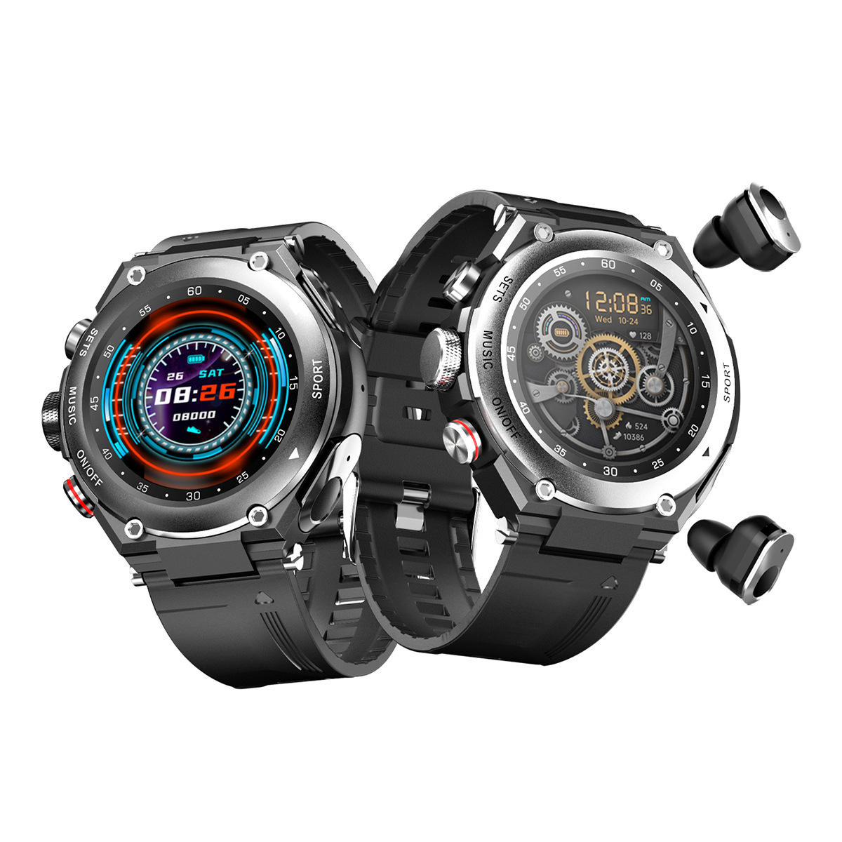 Smart Watch Bluetooth Headset Smart Sport Bracelet - Image 6