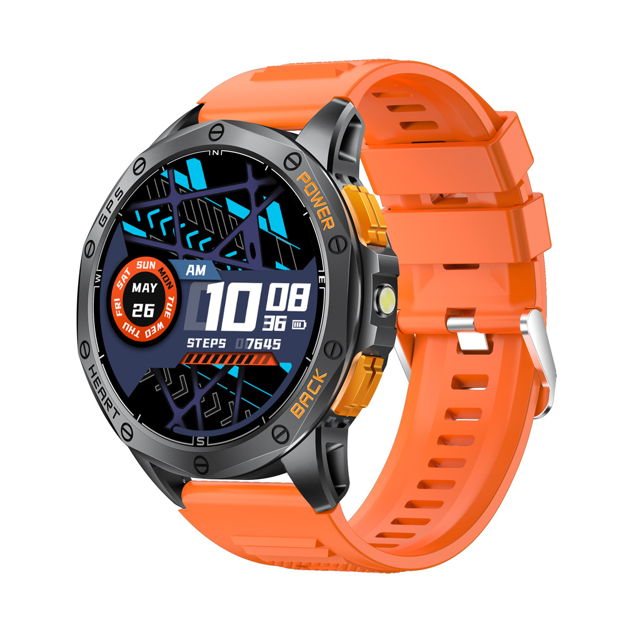 Outdoor MD53 Smart Watch GPS Waterproof Sports Watch Compass - Image 2