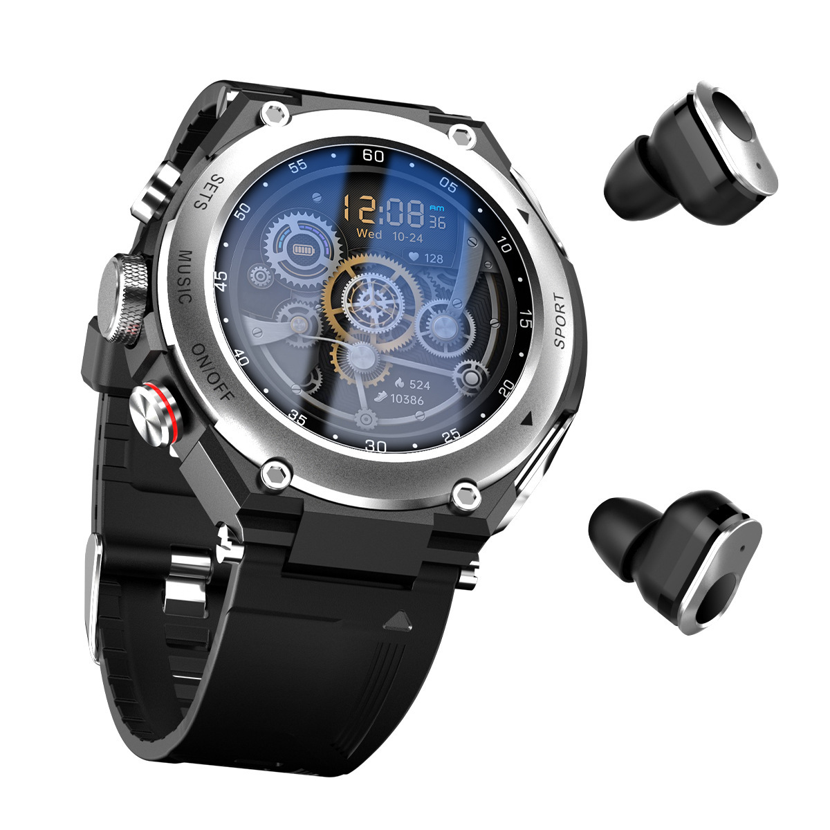 Smart Watch Bluetooth Headset Smart Sport Bracelet - Image 3