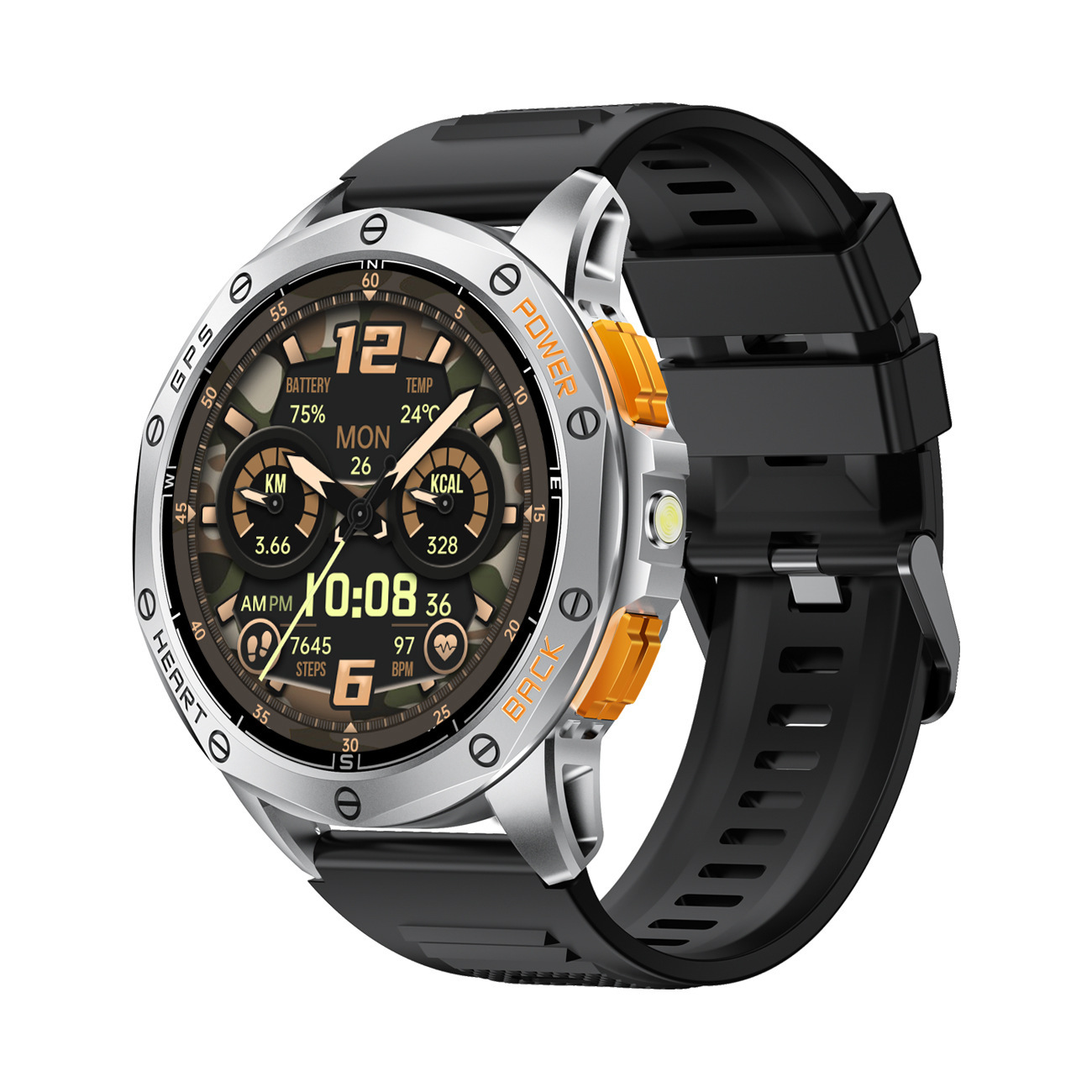Outdoor MD53 Smart Watch GPS Waterproof Sports Watch Compass - Image 3