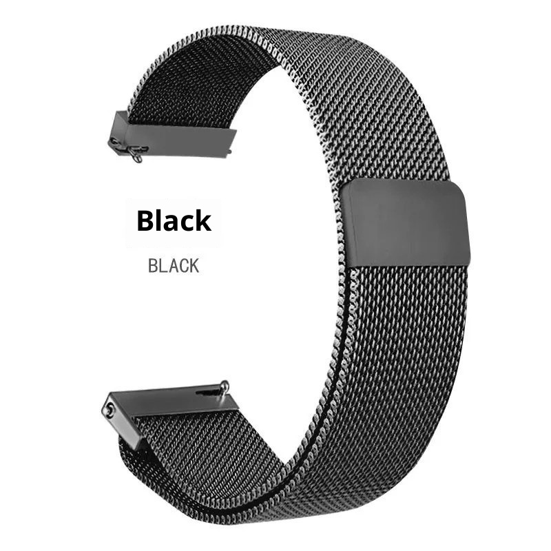 Smart Watch Flat Head Style Milan Strap Garmin Convex Head Universal Metal Strap - Image 7