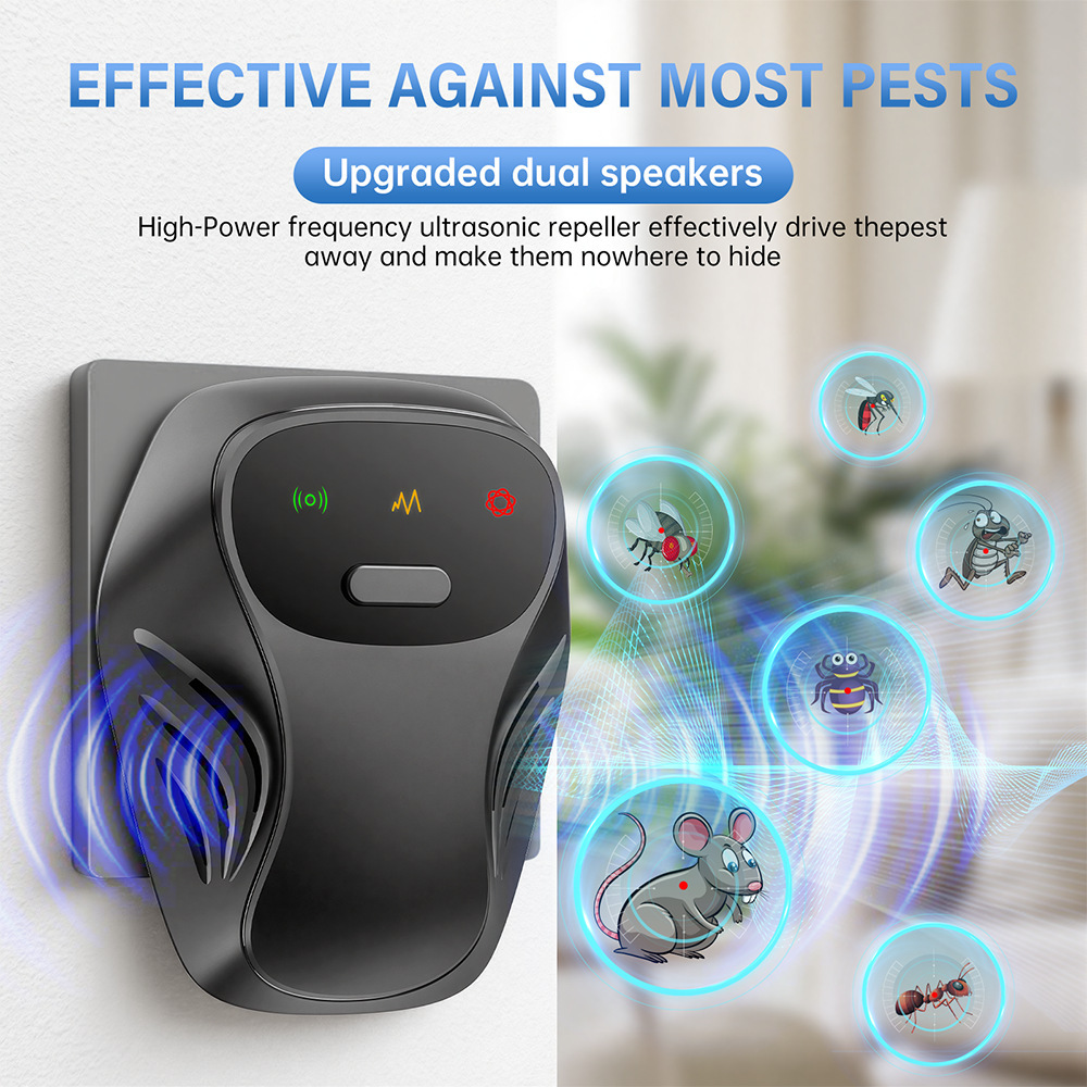 Three-speed Variable-frequency Ultrasonic Mosquito Repellent