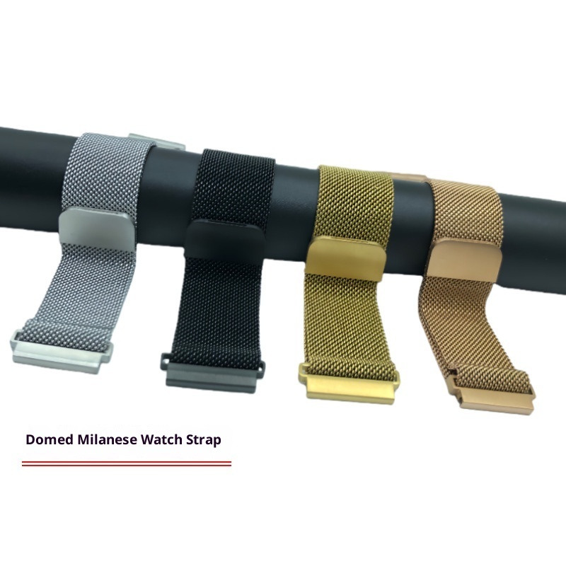 Smart Watch Flat Head Style Milan Strap Garmin Convex Head Universal Metal Strap - Image 2