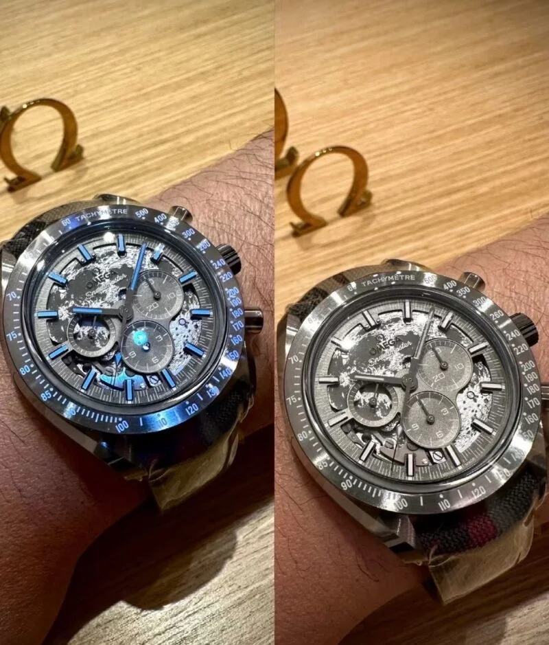 Omega Speedmaster “Luna Grey”Dark Side of the Moon(AAAAA) - Image 3
